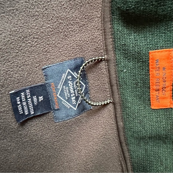 Men’s‎ St. John’s Bay Green XL Vest - Picture 4 of 6